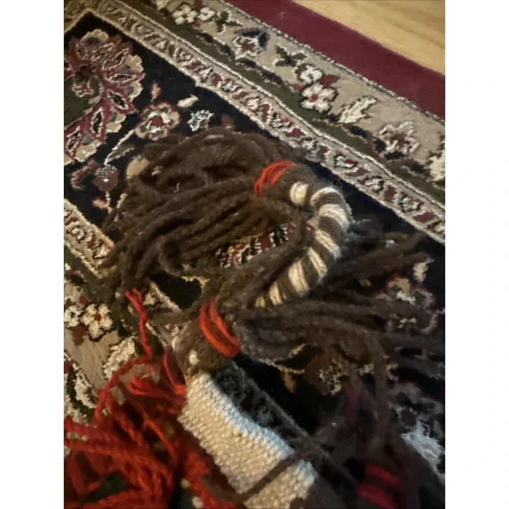 Handmade Bedouin CAMEL WOOL SADDLE BLANKET  Dromedary Egypt (TD)